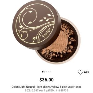 Tarte Amazonian Clay Foundation and Brush
